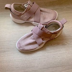 Puma light purple slip on sneakers size 7.5